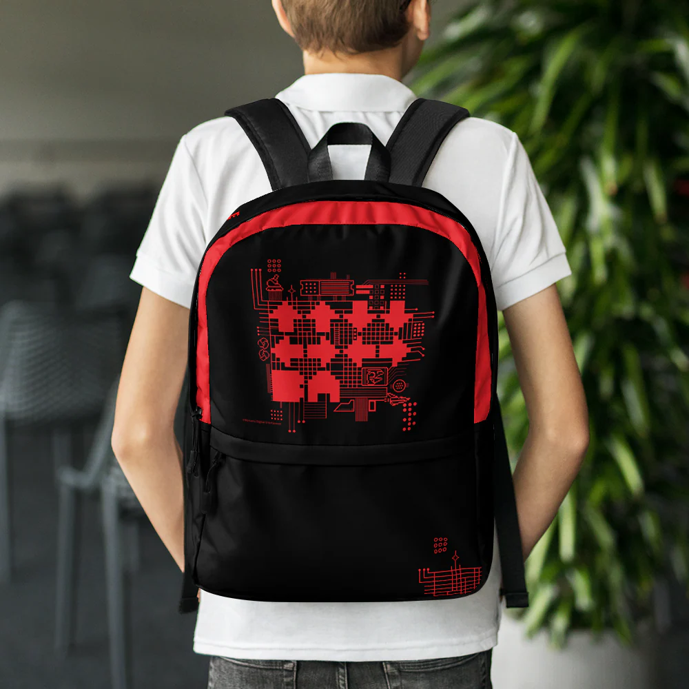 ↑↑↓↓←→←→BA School Backpack - Image 8