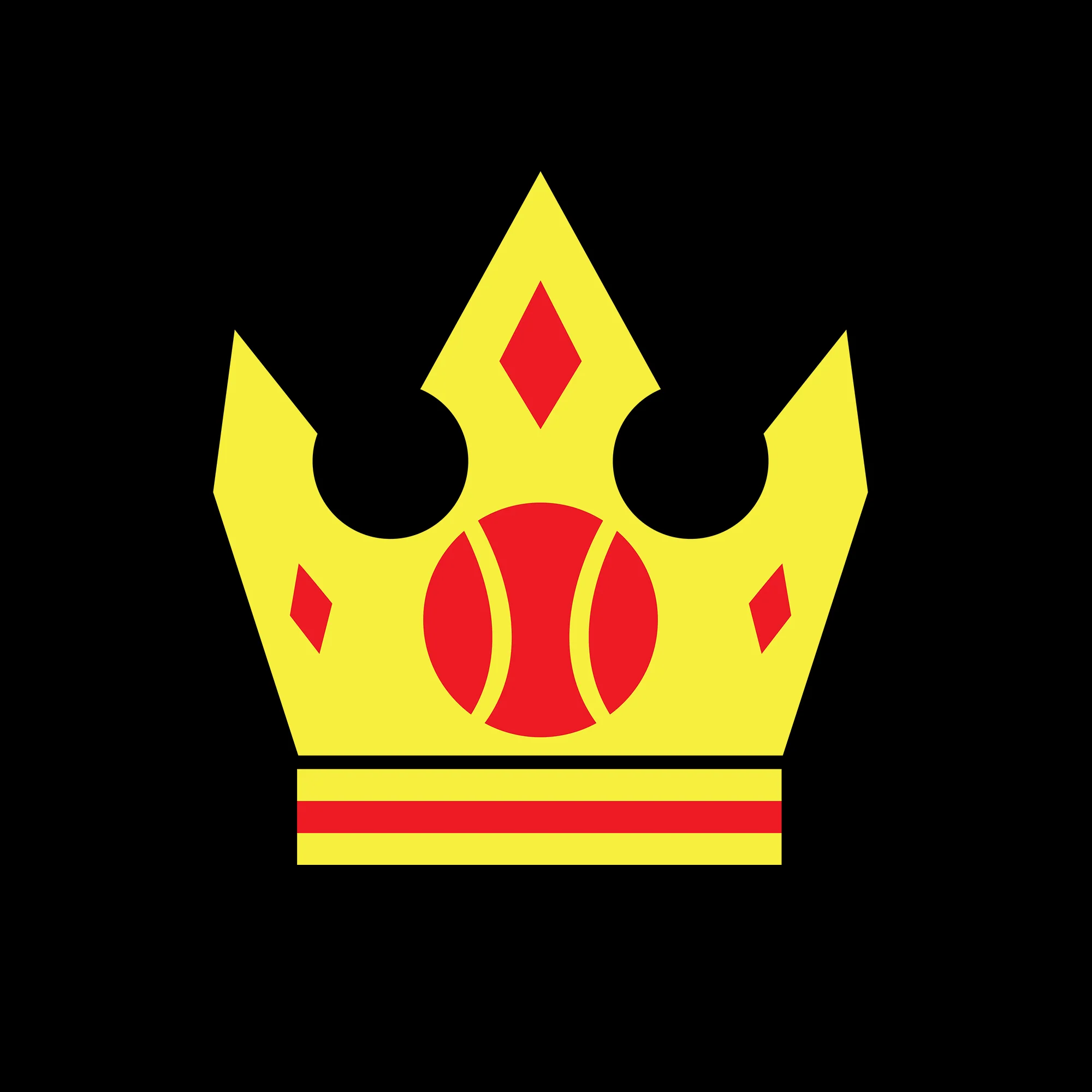 Baseball King Crown polo t-shirt - Image 2