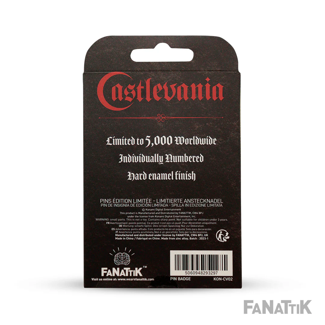 Castlevania Alucard Limited Edition Pin Badge - Image 6
