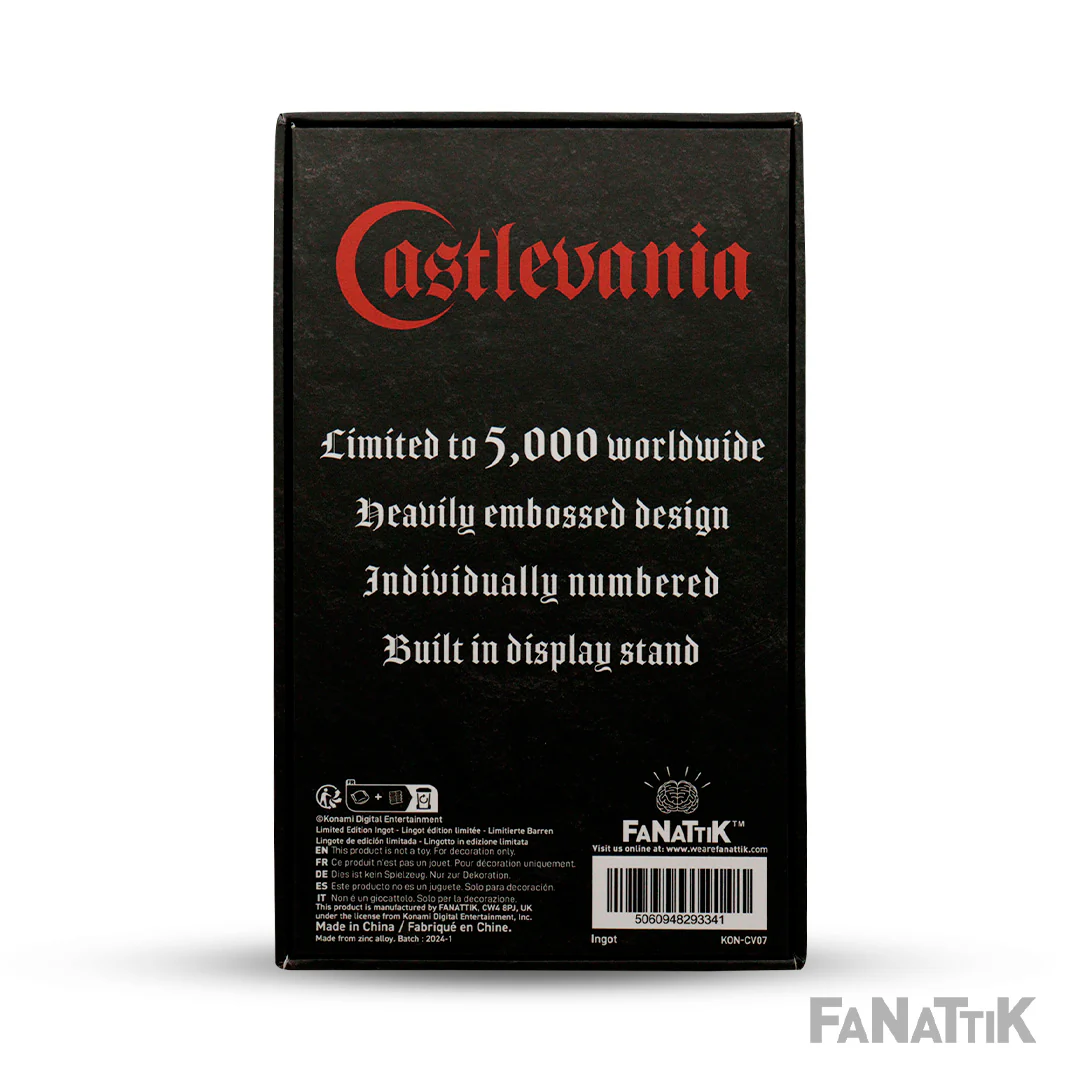 Castlevania Alucard Shield Limited Edition Ingot - Image 4