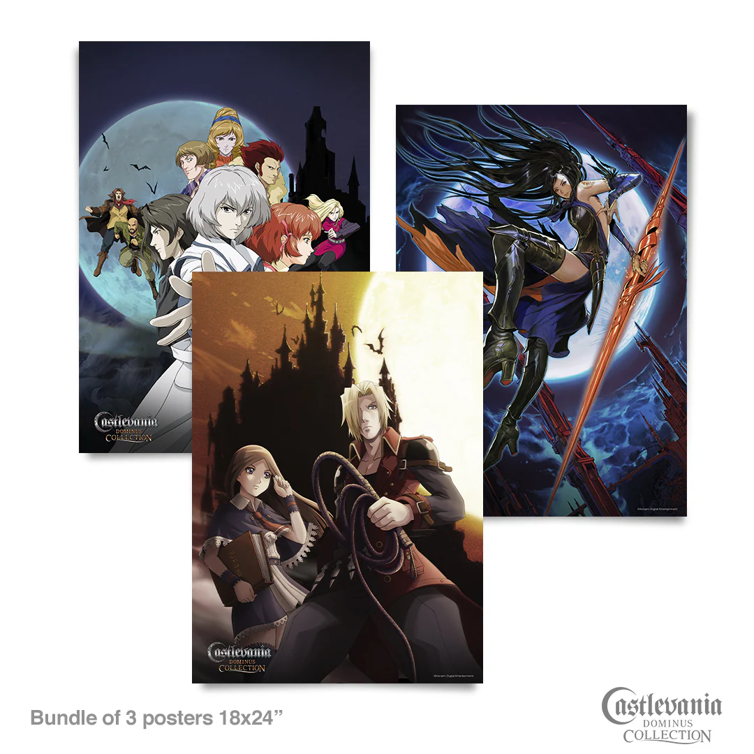 Castlevania Dominus Collection Poster Bundle