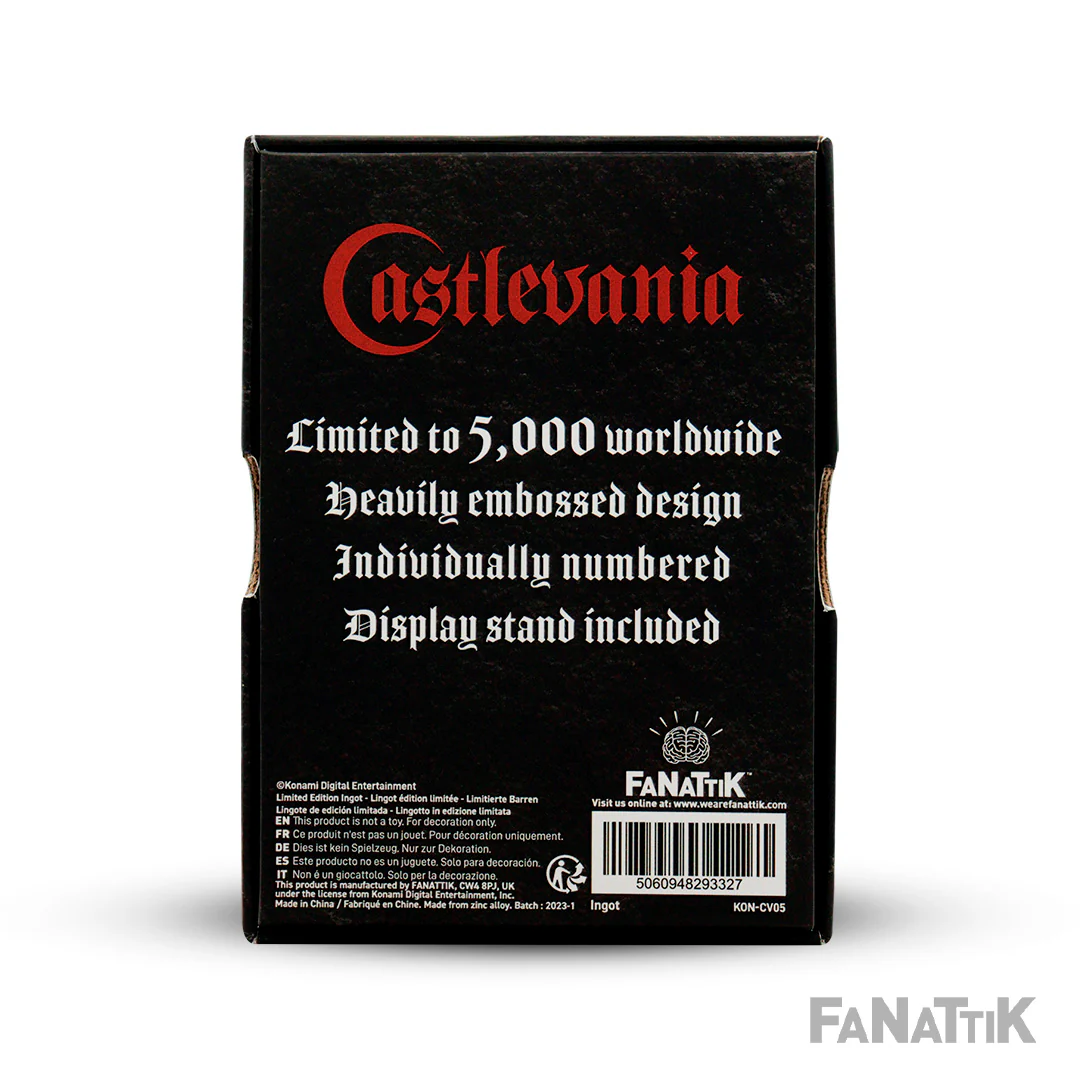 Castlevania Dracula Limited Edition Ingot - Image 7