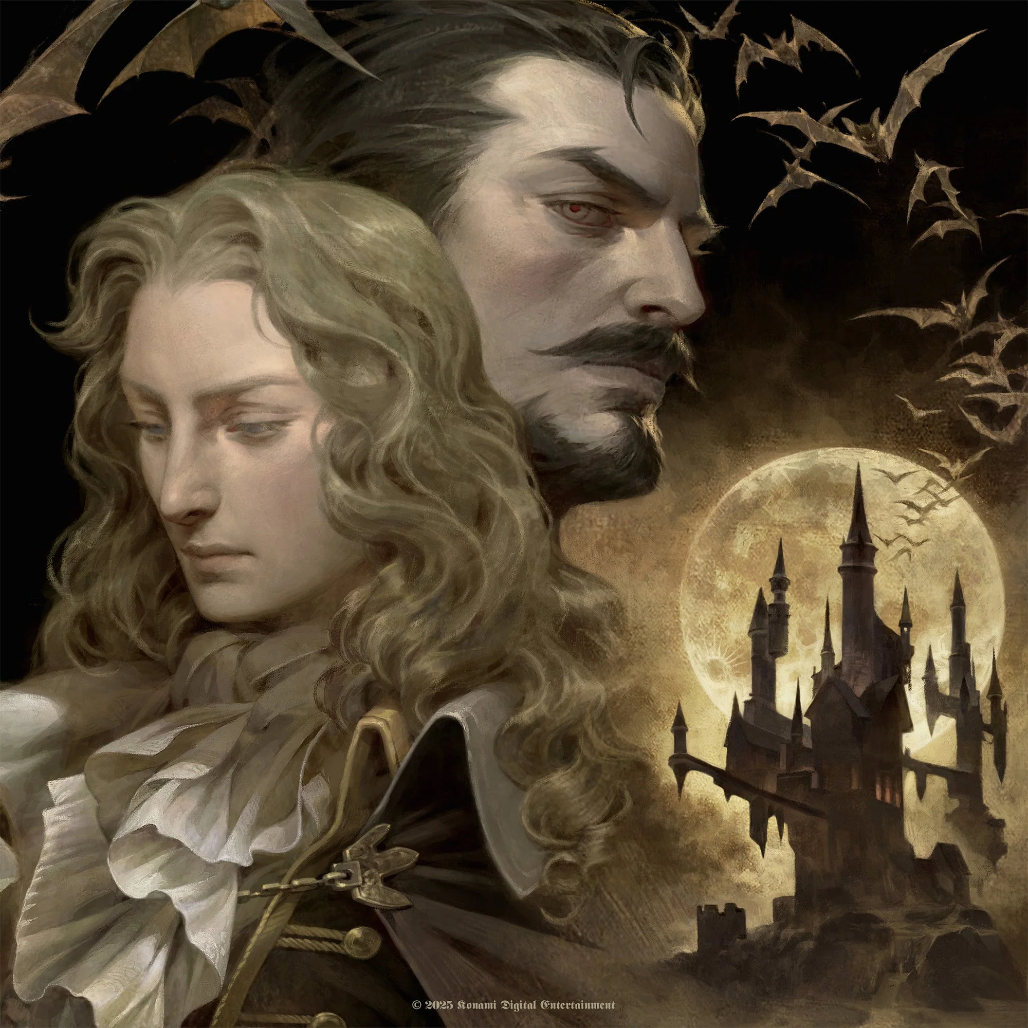 Castlevania: Piano Collections 2xLP [OKS GEAR Exclusive Blood Spatter Variant] - Image 3