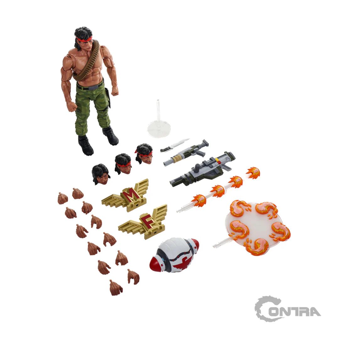 Contra (ARCADE): Bill and Lance Action Figures (Limited Edition) - Image 3