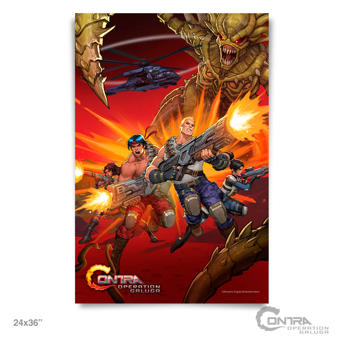 Contra: OG Poster