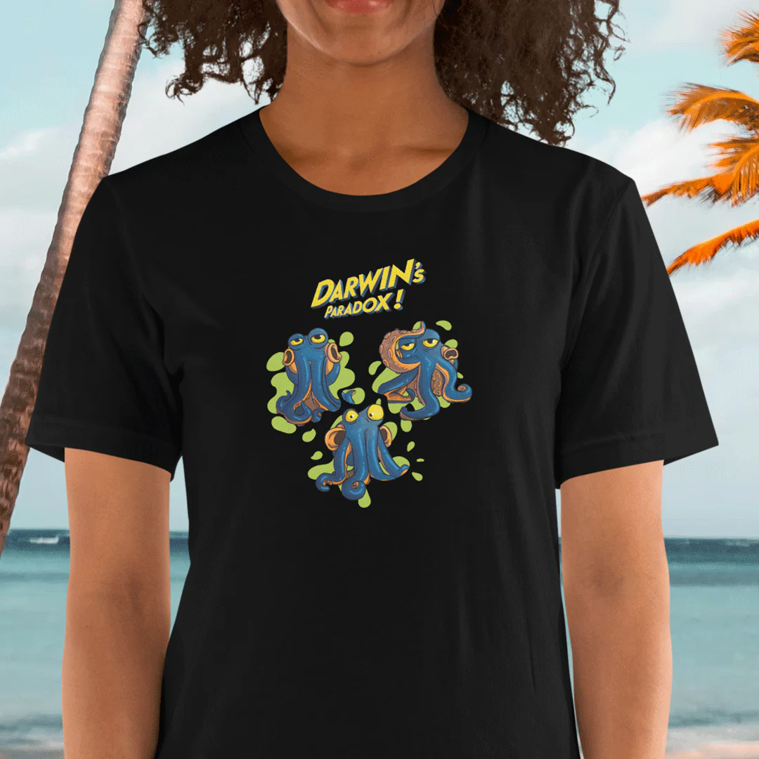 Darwin’s T-Shirt (Black) - Image 4