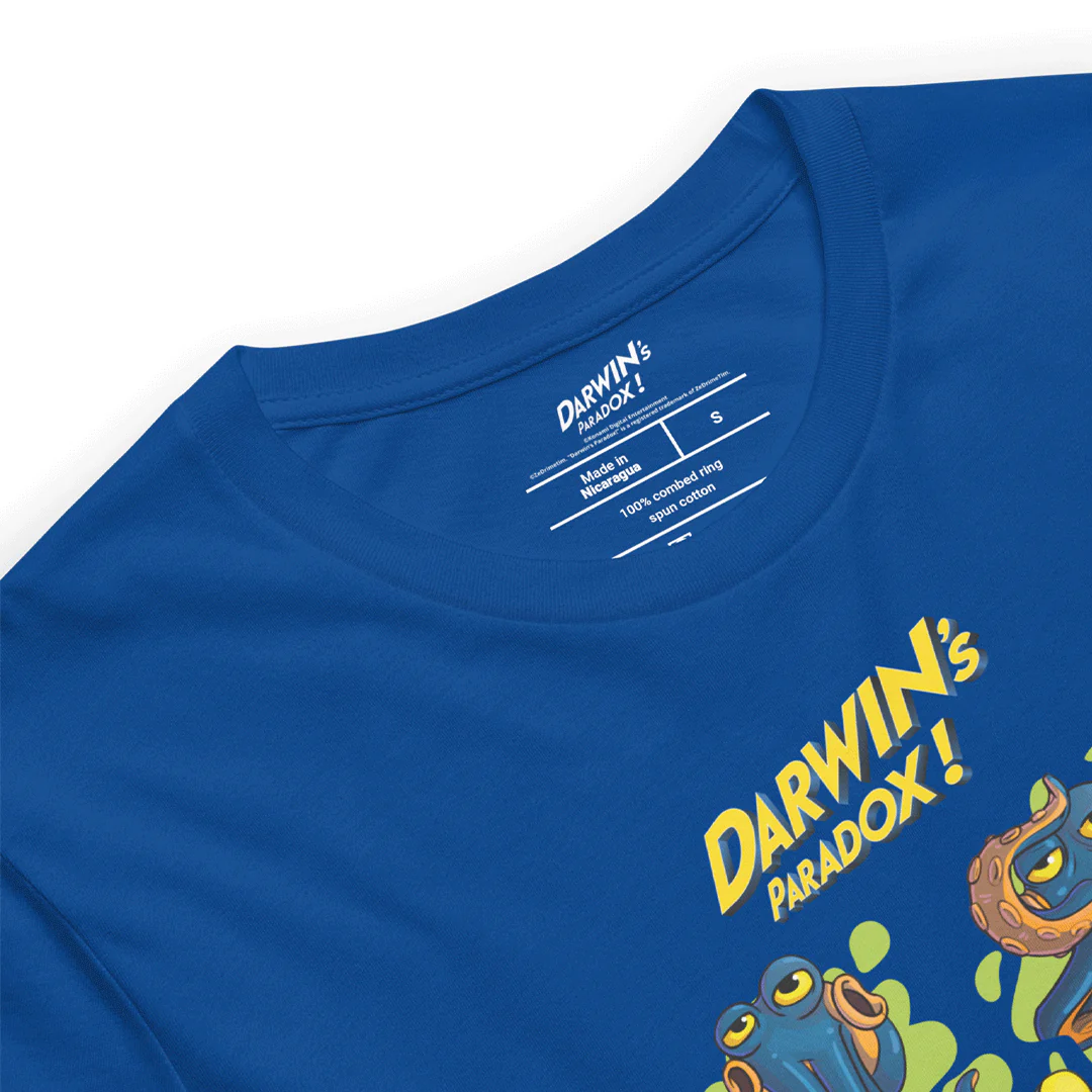 Darwin’s T-Shirt (Blue) - Image 3