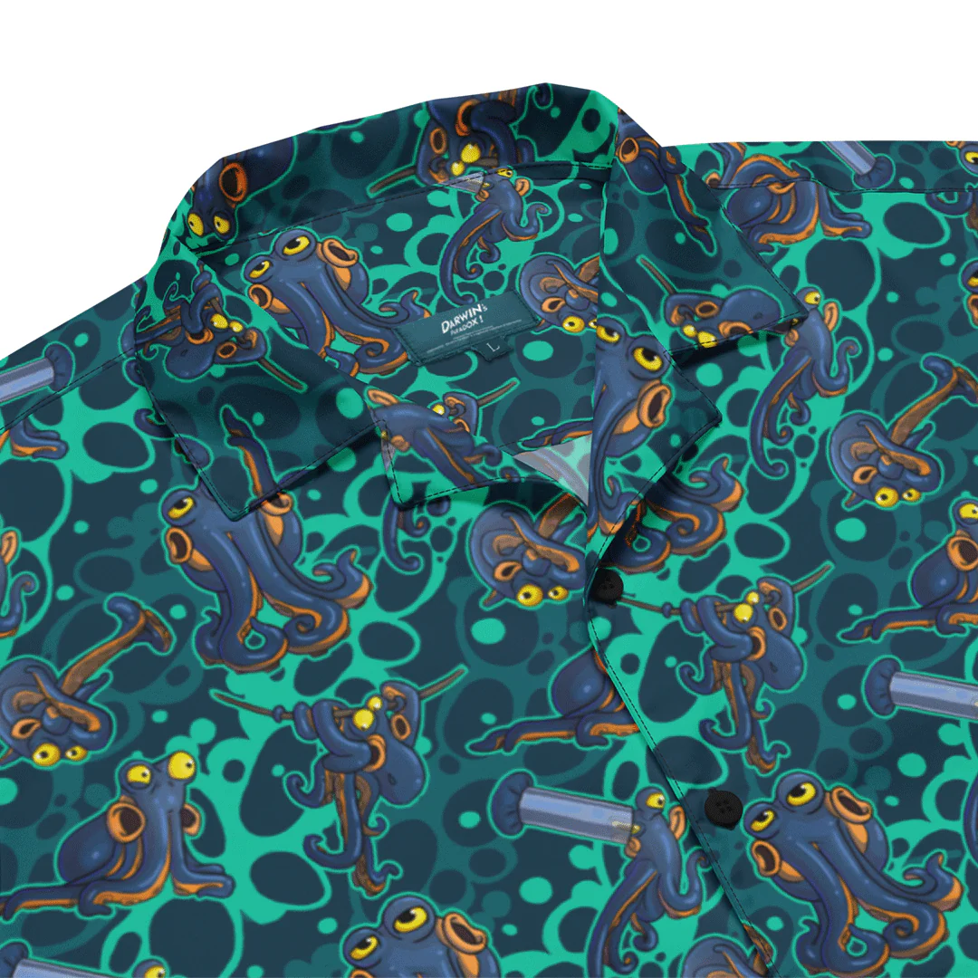 Darwin's Paradox Button Up Shirt - Image 3