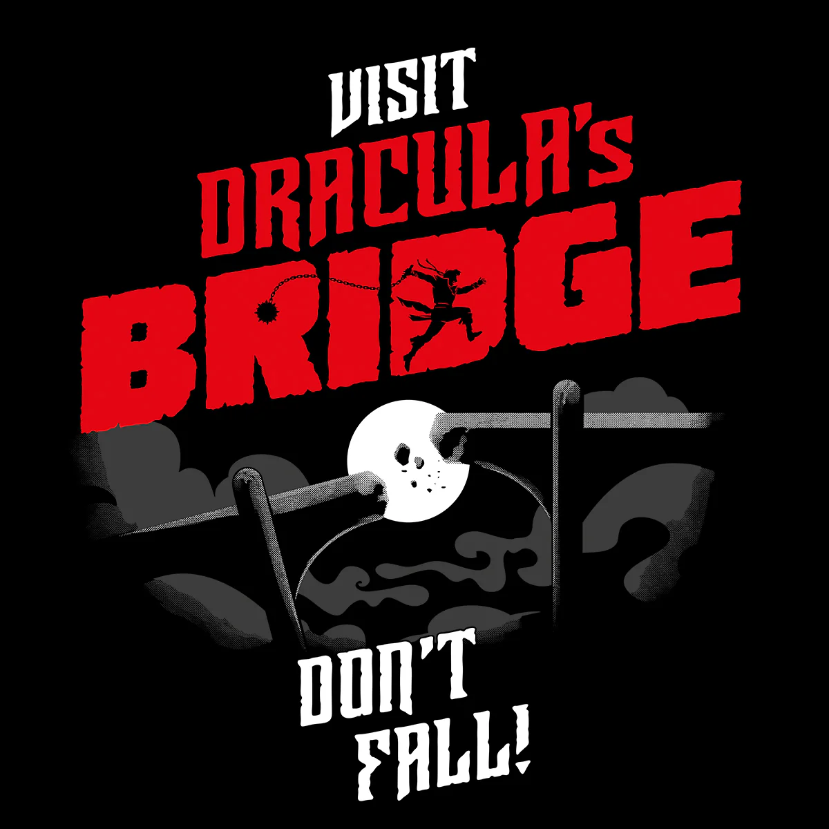 Dracula's Bridge T-Shirt - Image 2