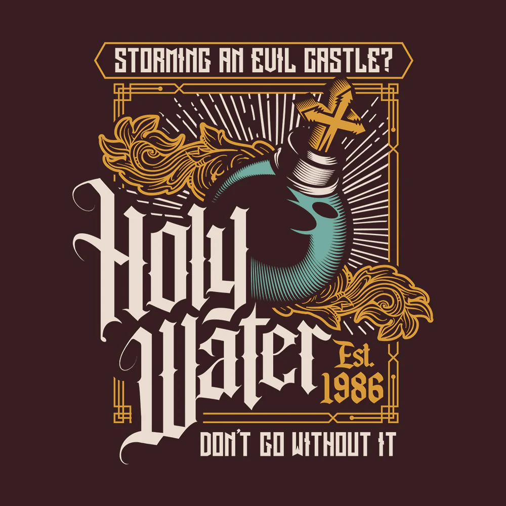 Holy Water T-Shirt - Image 2