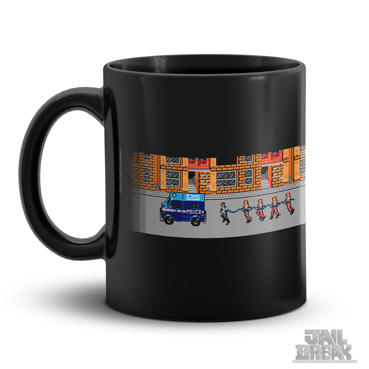 Jail Break Black Mug - Image 3
