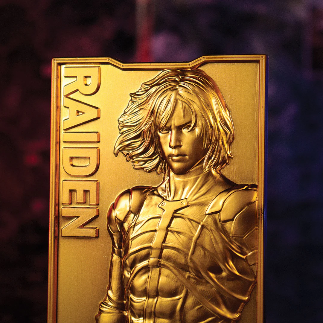 Metal Gear Solid 2: 24k Gold Plated Raiden Ingot - Image 6