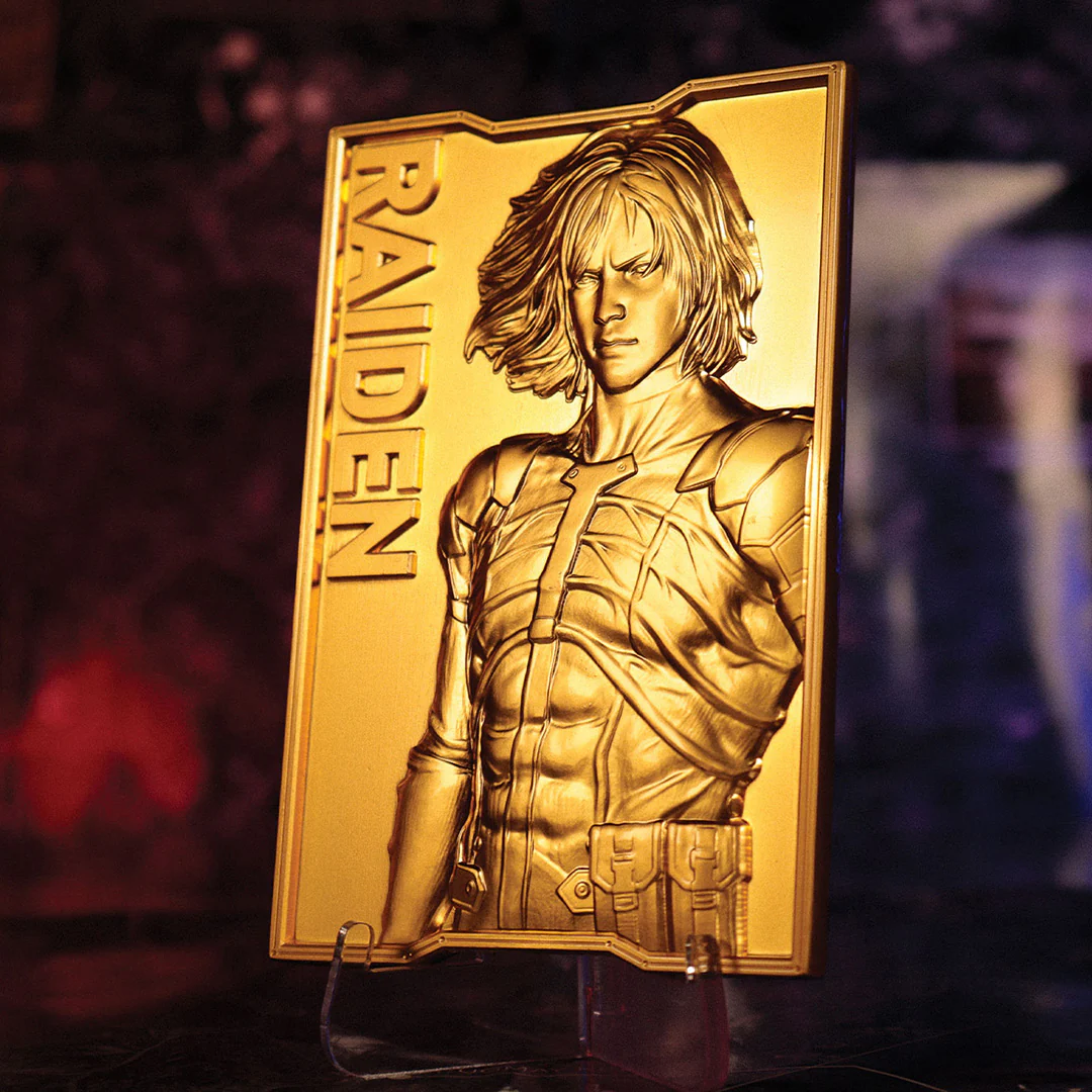 Metal Gear Solid 2: 24k Gold Plated Raiden Ingot - Image 7