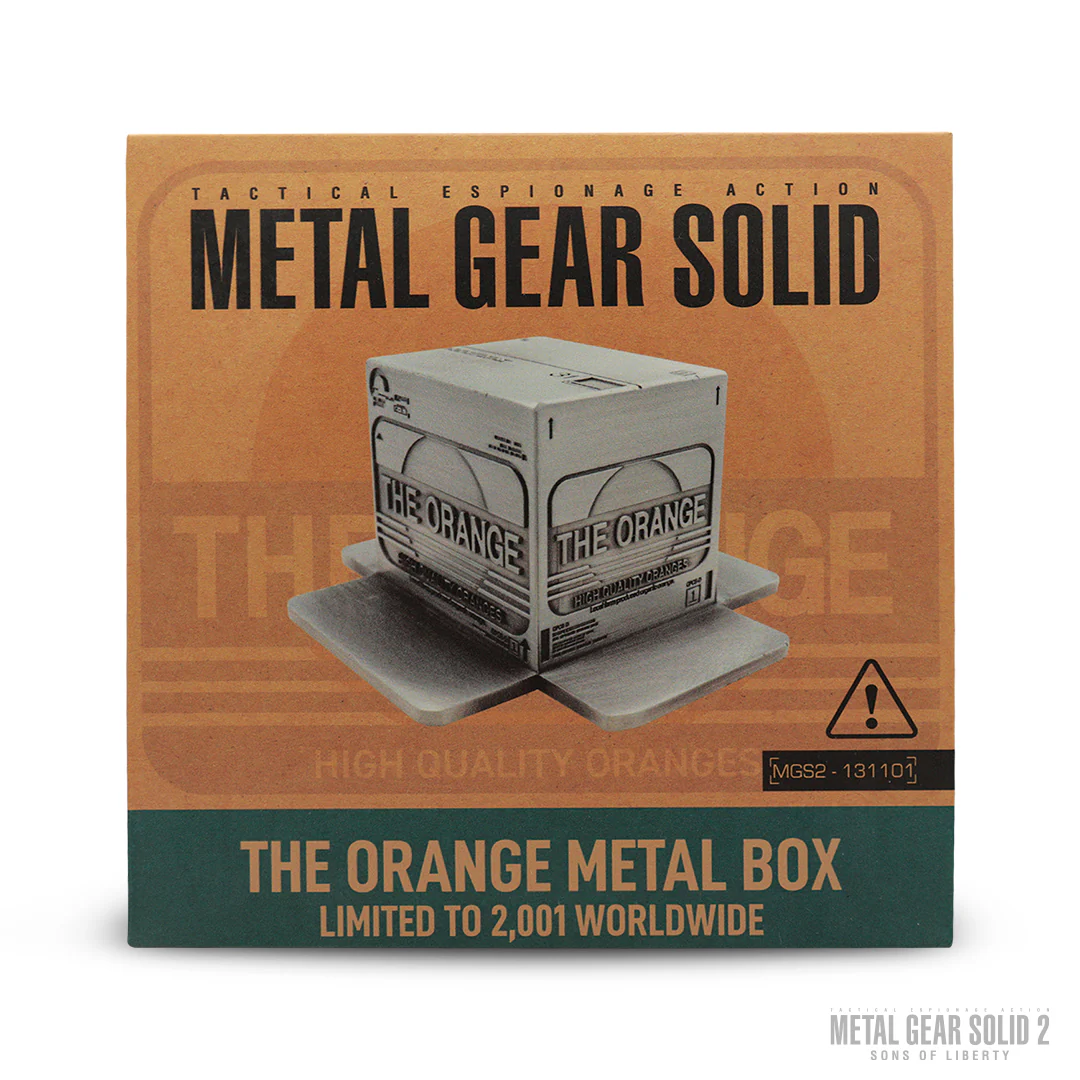 Metal Gear Solid 2 Replica Cardboard Box - Image 11