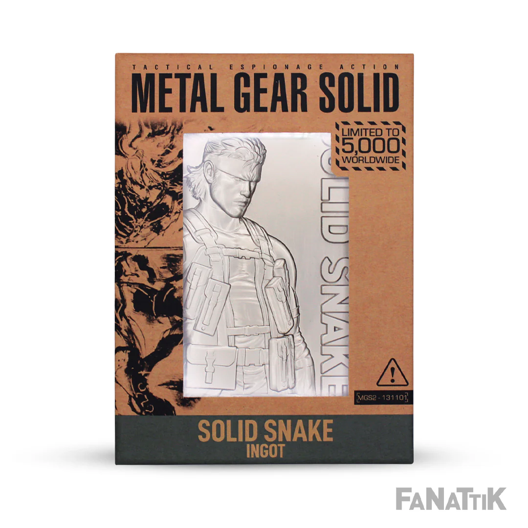 Metal Gear Solid 2 Snake Ingot - Image 2