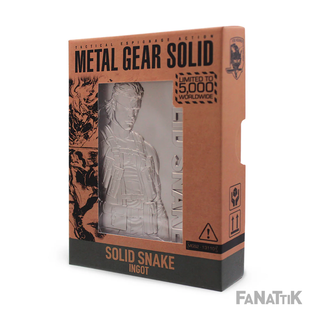 Metal Gear Solid 2 Snake Ingot - Image 4