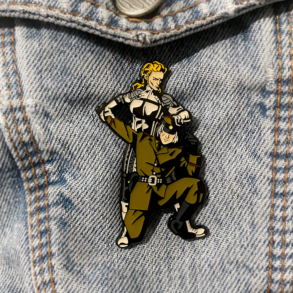 Metal Gear Solid 3 - Snake Unmasked Mechanical Pin - Image 5