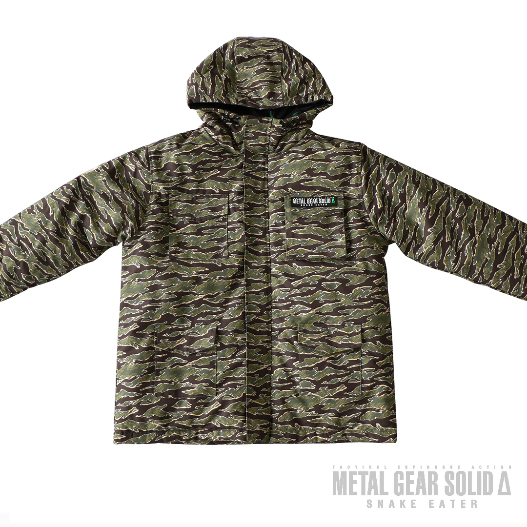 METAL GEAR SOLID Δ: SNAKE EATER Tiger Stripe Camo Outdoors Jacket