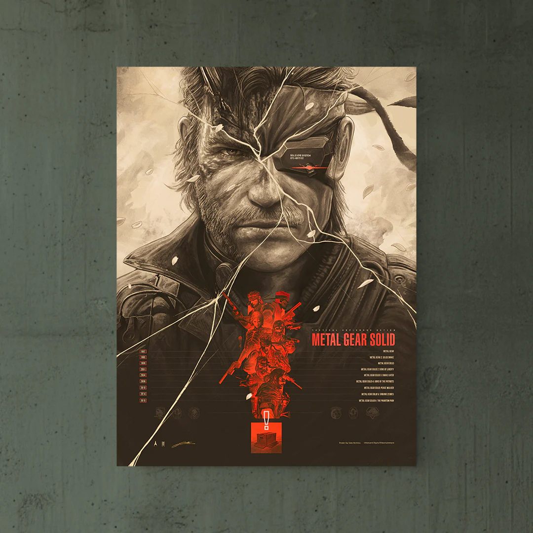 METAL GEAR SOLID Legacy Poster [EXCLUSIVE OKS GEAR EDITION] - Image 4