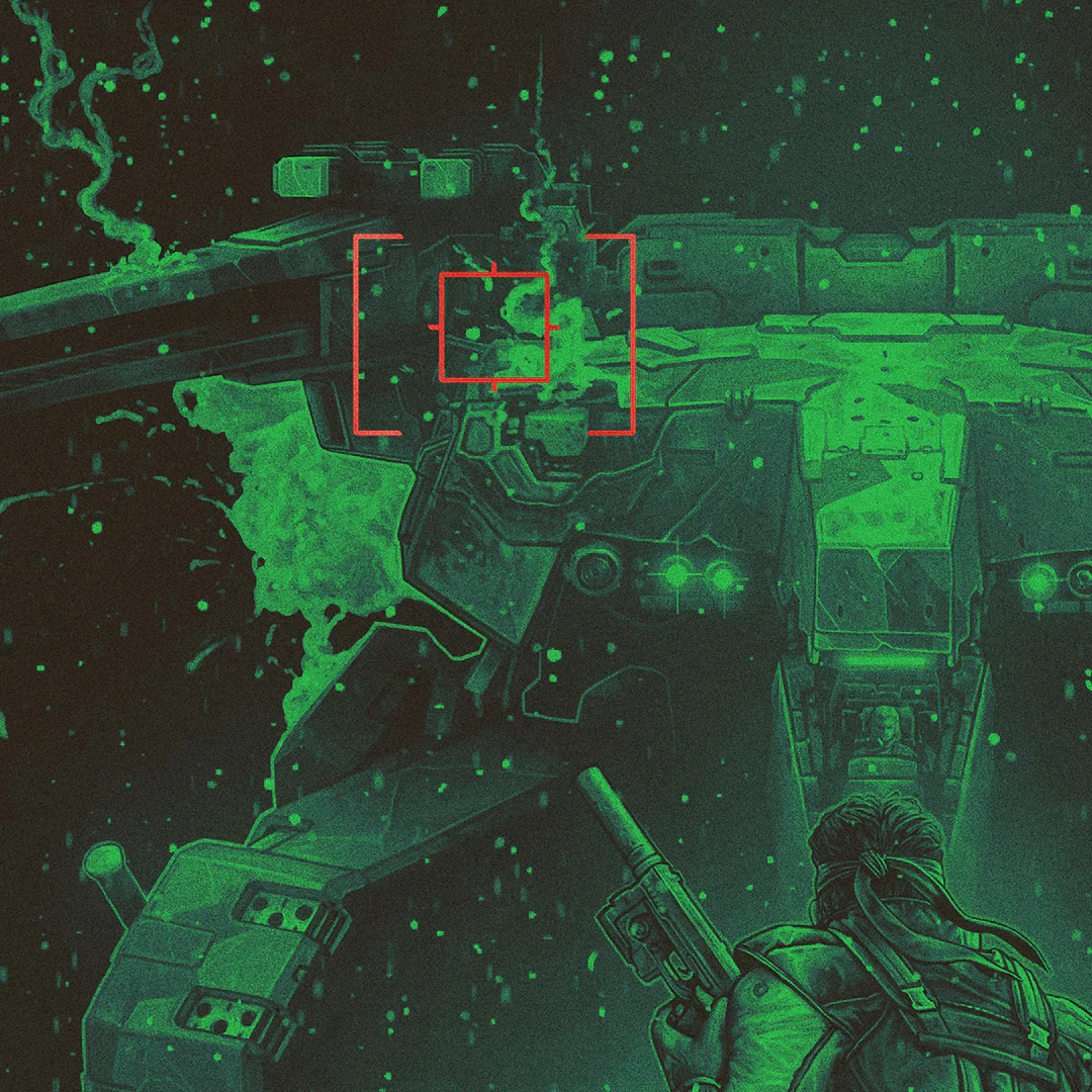 METAL GEAR SOLID Poster Color Variant [EXCLUSIVE OKS GEAR EDITION] - Image 3