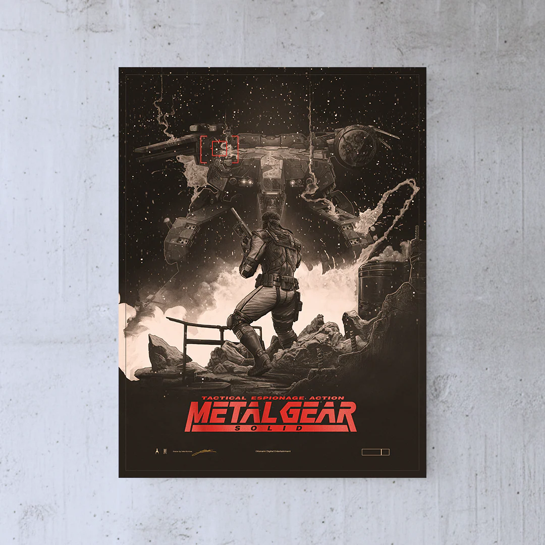 METAL GEAR SOLID Poster [EXCLUSIVE OKS GEAR EDITION] - Image 4