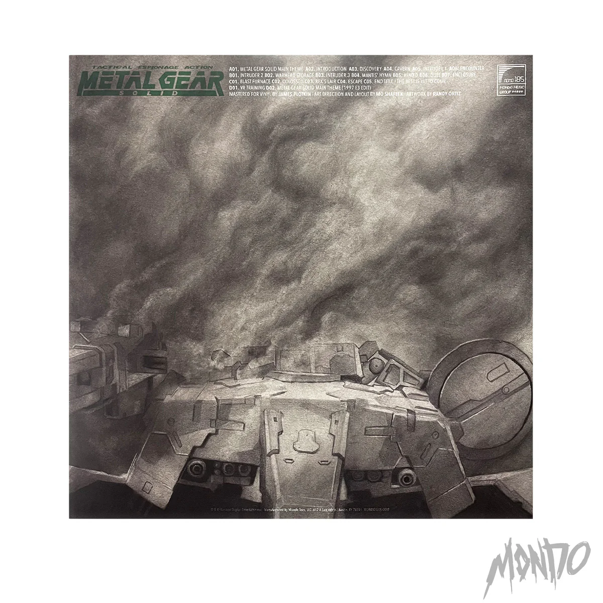 Metal Gear Solid Vinyl Soundtrack 2XLP - Image 5