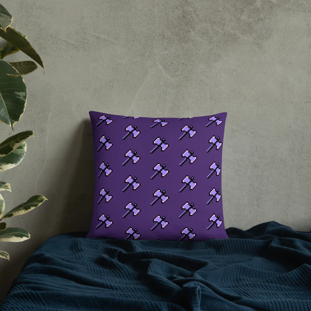 Axe Pixel Pillow - Image 4