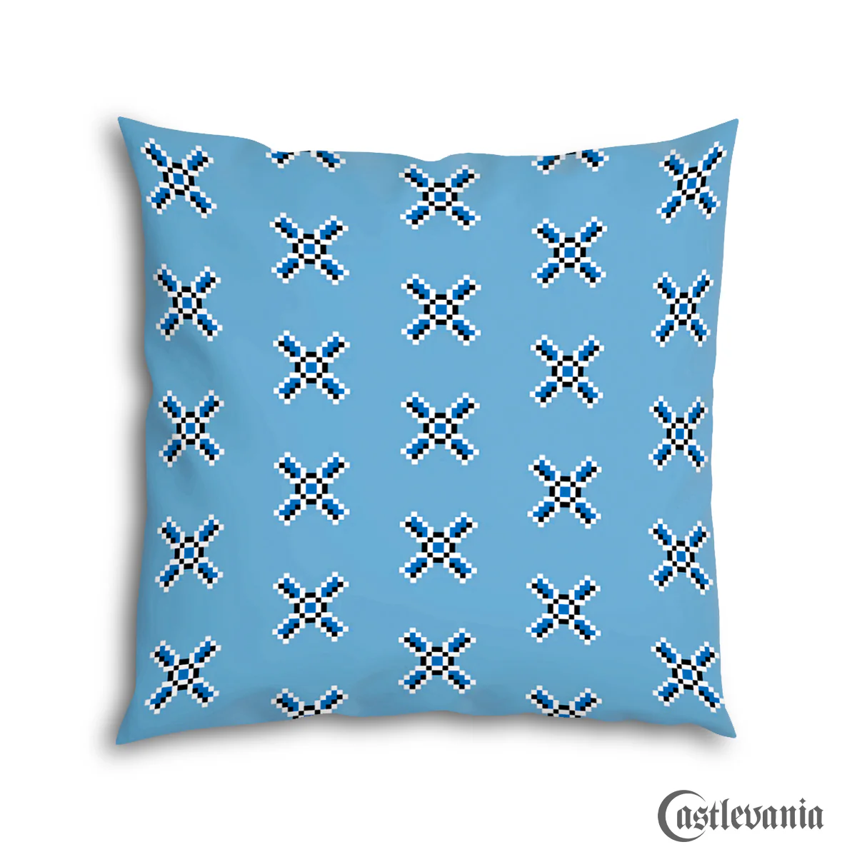 Cross Pixel Pillow