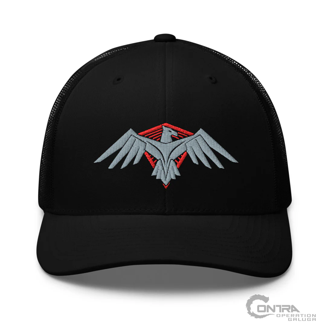 Red Falcon Trucker Hat - Image 3