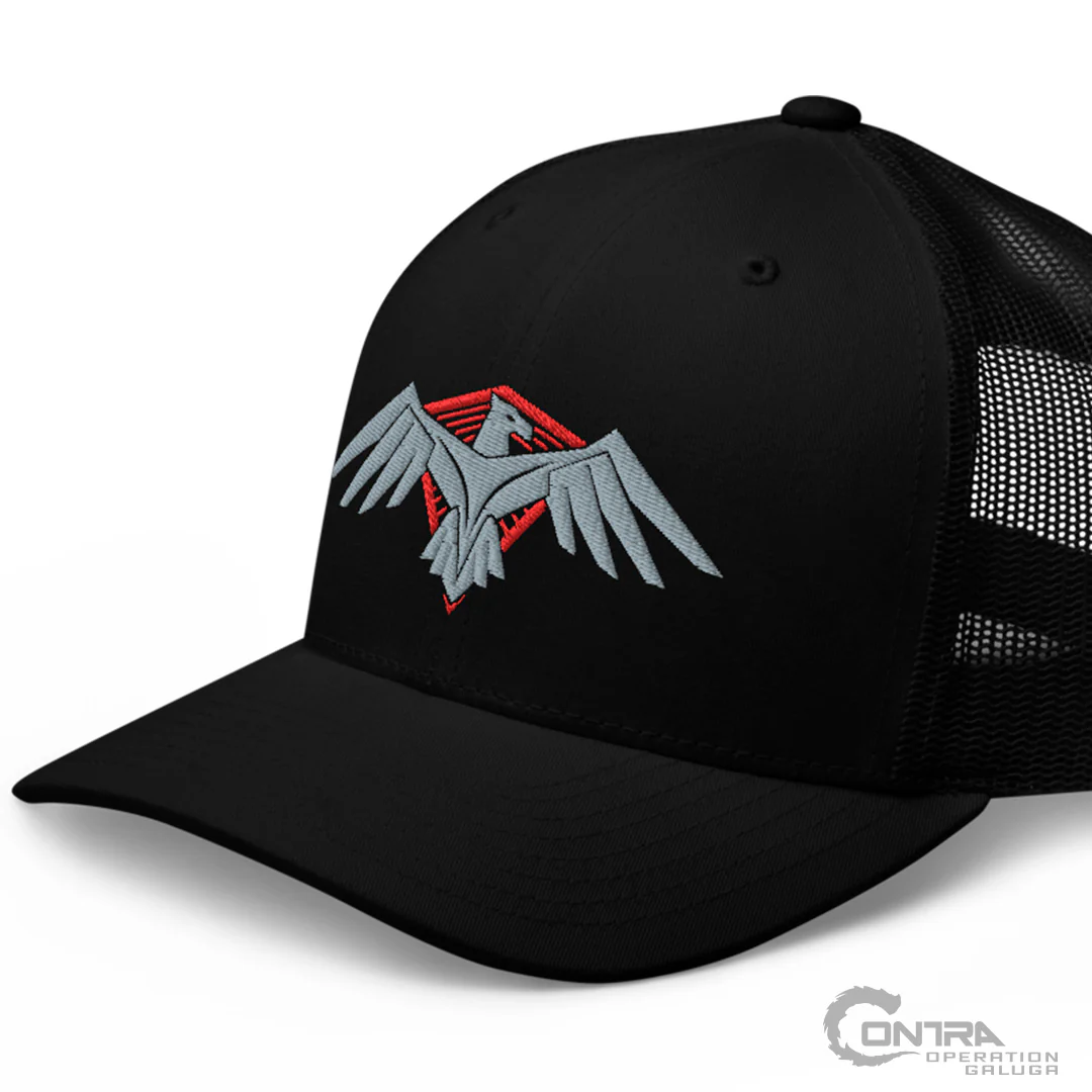 Red Falcon Trucker Hat - Image 4