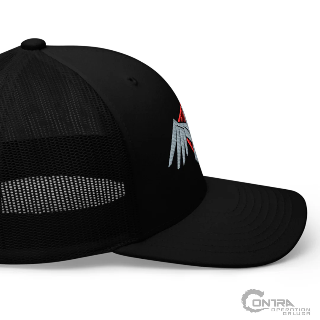 Red Falcon Trucker Hat - Image 5