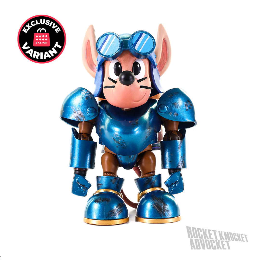 Rocket Knight Adventures: Sparkster Action Figure (Battle Damage Variant) - Image 5