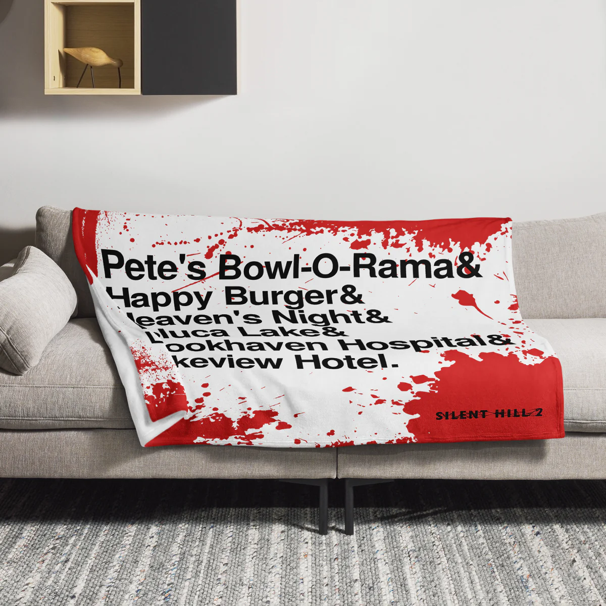 SH2 Location Throw Blanket - Image 3
