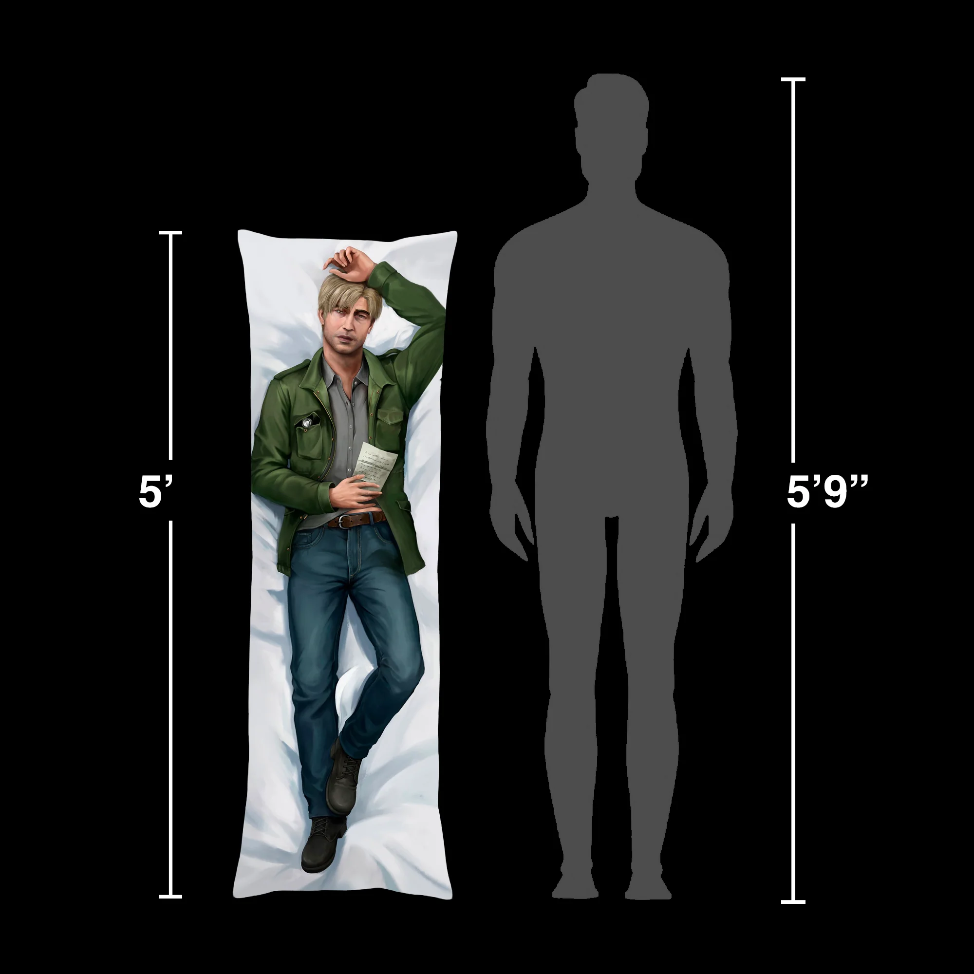 SILENT HILL 2 James' Body Pillow - Image 4