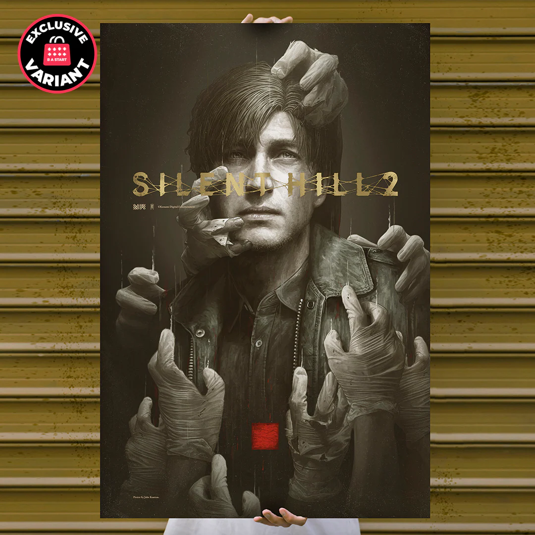 SILENT HILL 2 Limited Edition Art Poster OKS Exclusive (Gold Foil Variant) - Image 3