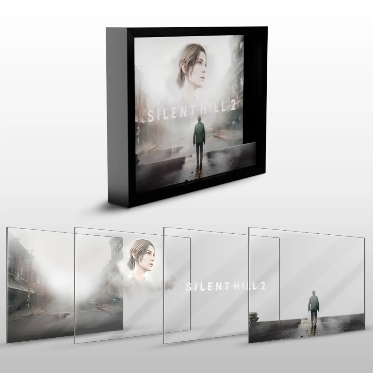 Silent Hill 2 Remake Key Art Shadowbox - Image 3