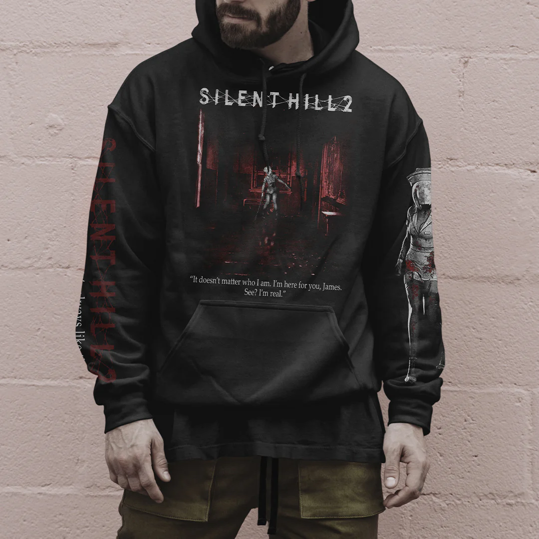 Silent Hill 2 Remake • Long Hallway (OKS Exclusive Hoodie) - Image 4