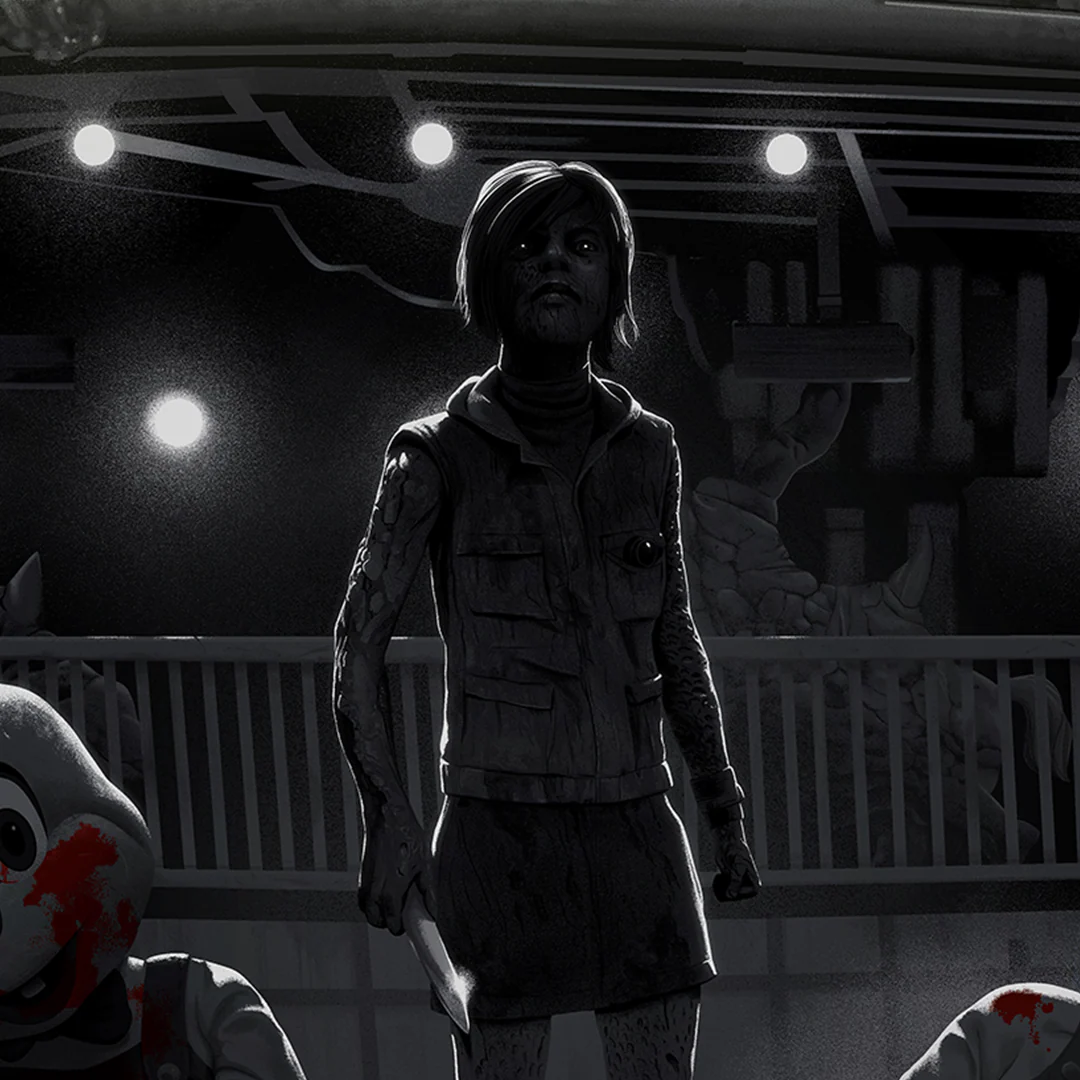 SILENT HILL 3 Limited Edition Art Poster (Mono Variant) - Image 3