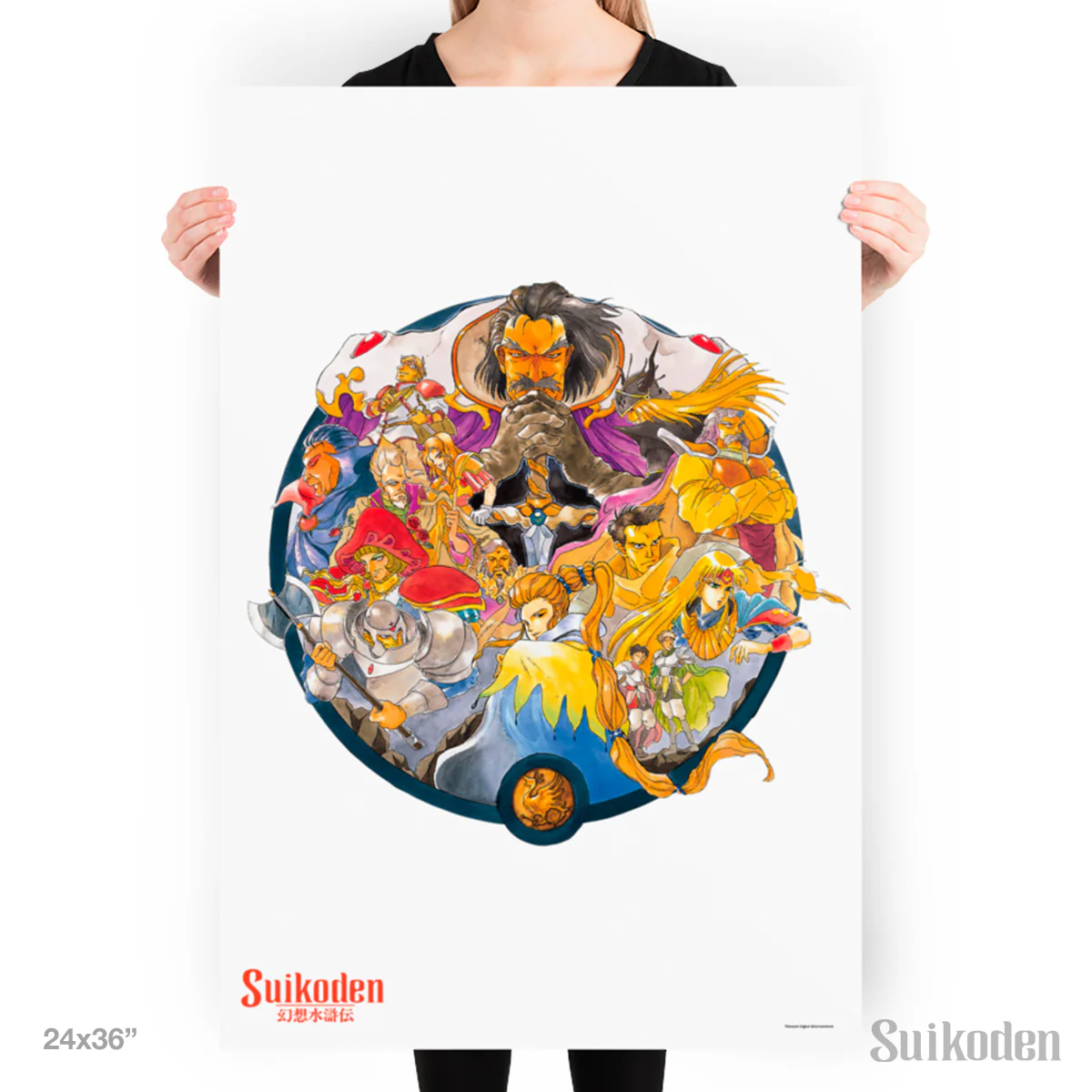 Suikoden Villains Poster (24x36") - Image 3