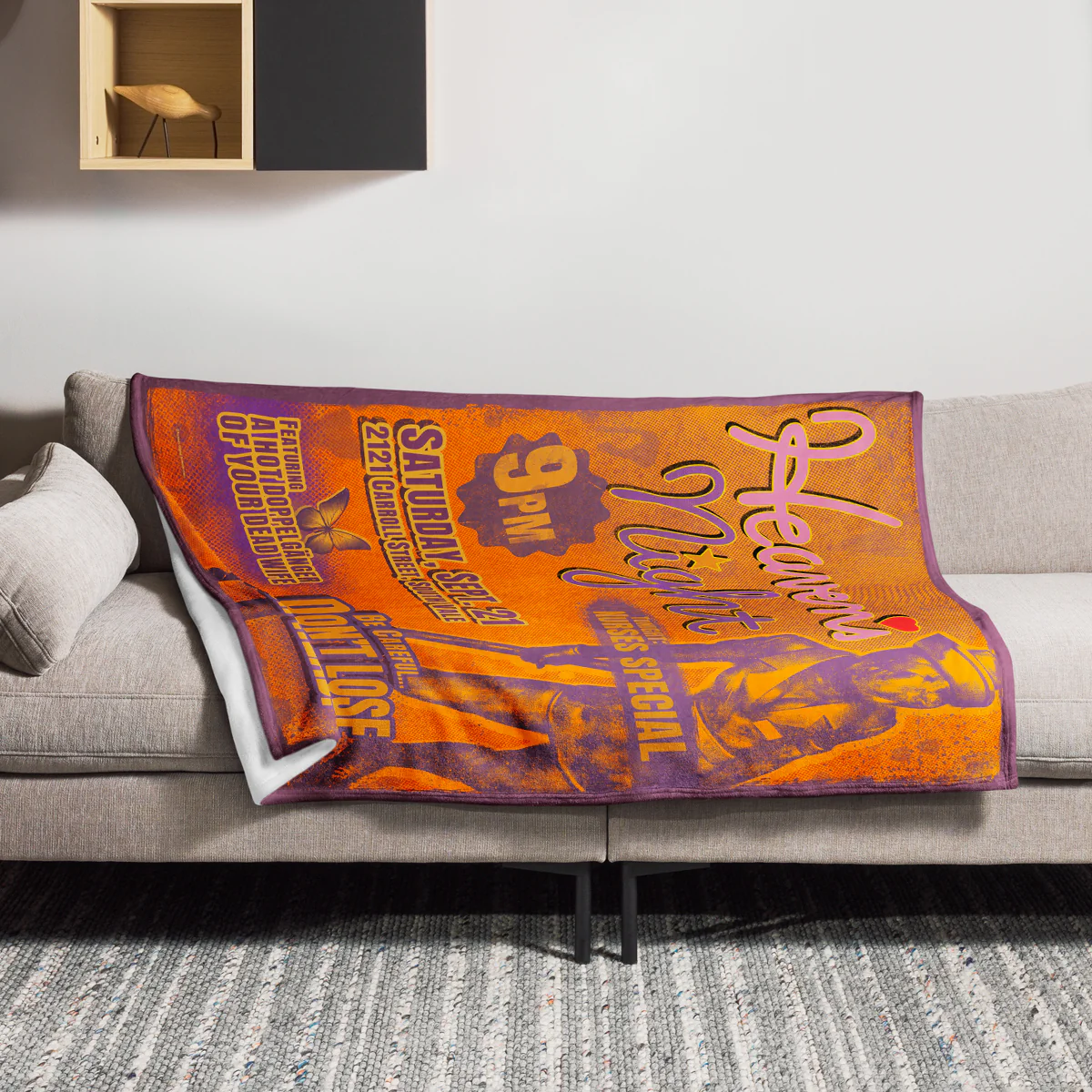 Heaven's Night Throw Blanket - Image 5