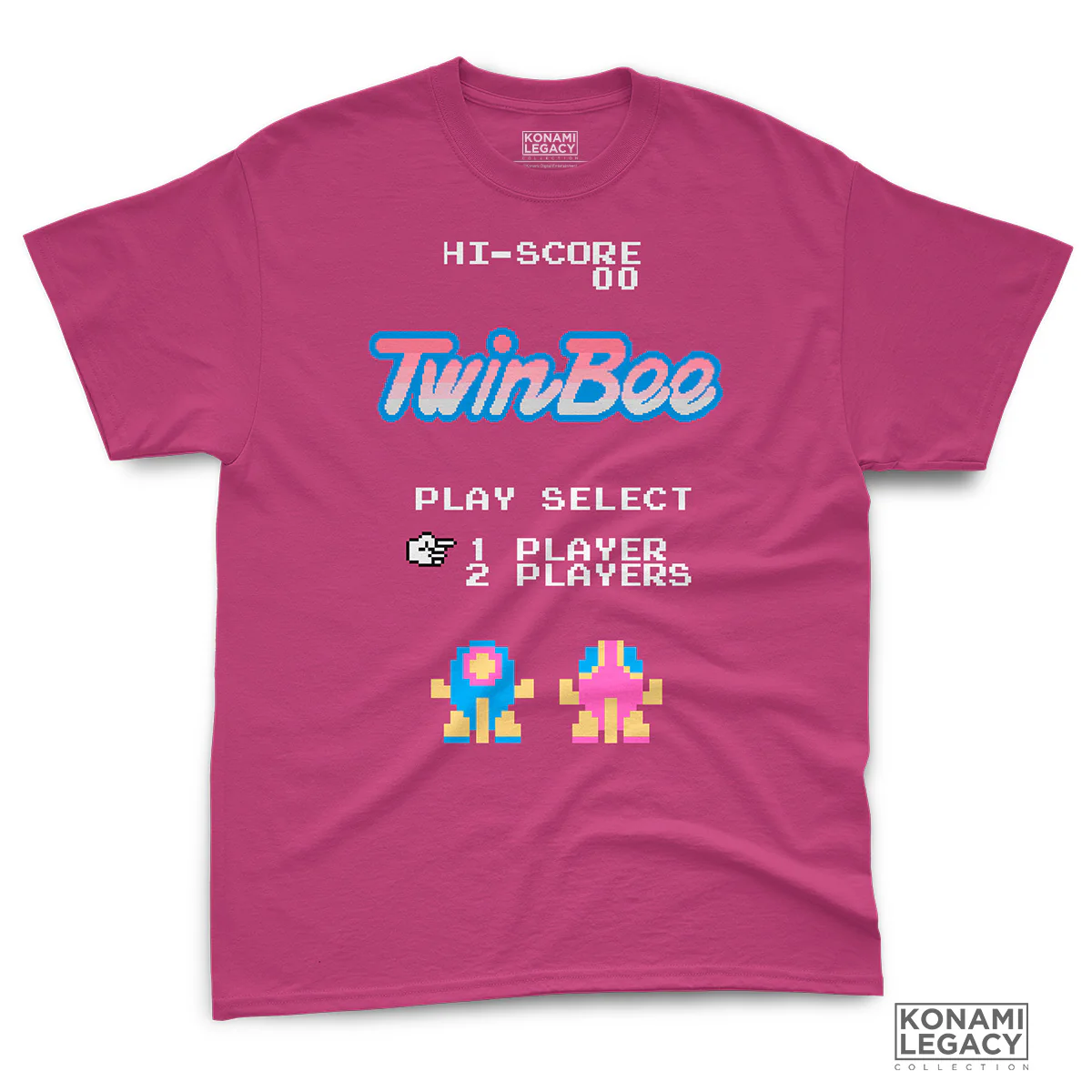 TwinBee Play Select (MAGENTA) T-Shirt