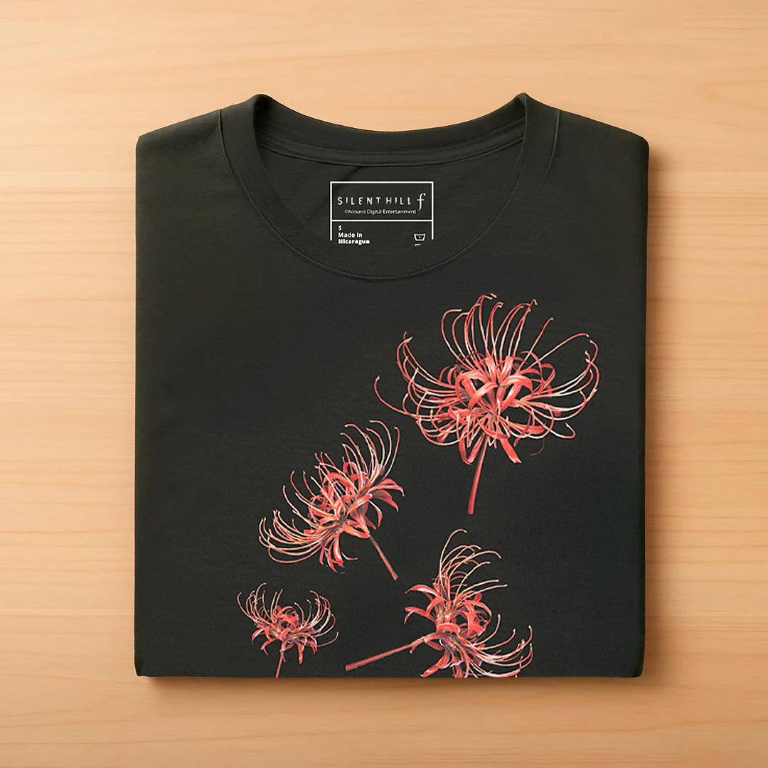 SILENT HILL f Erosion Flower T-Shirt - Image 4