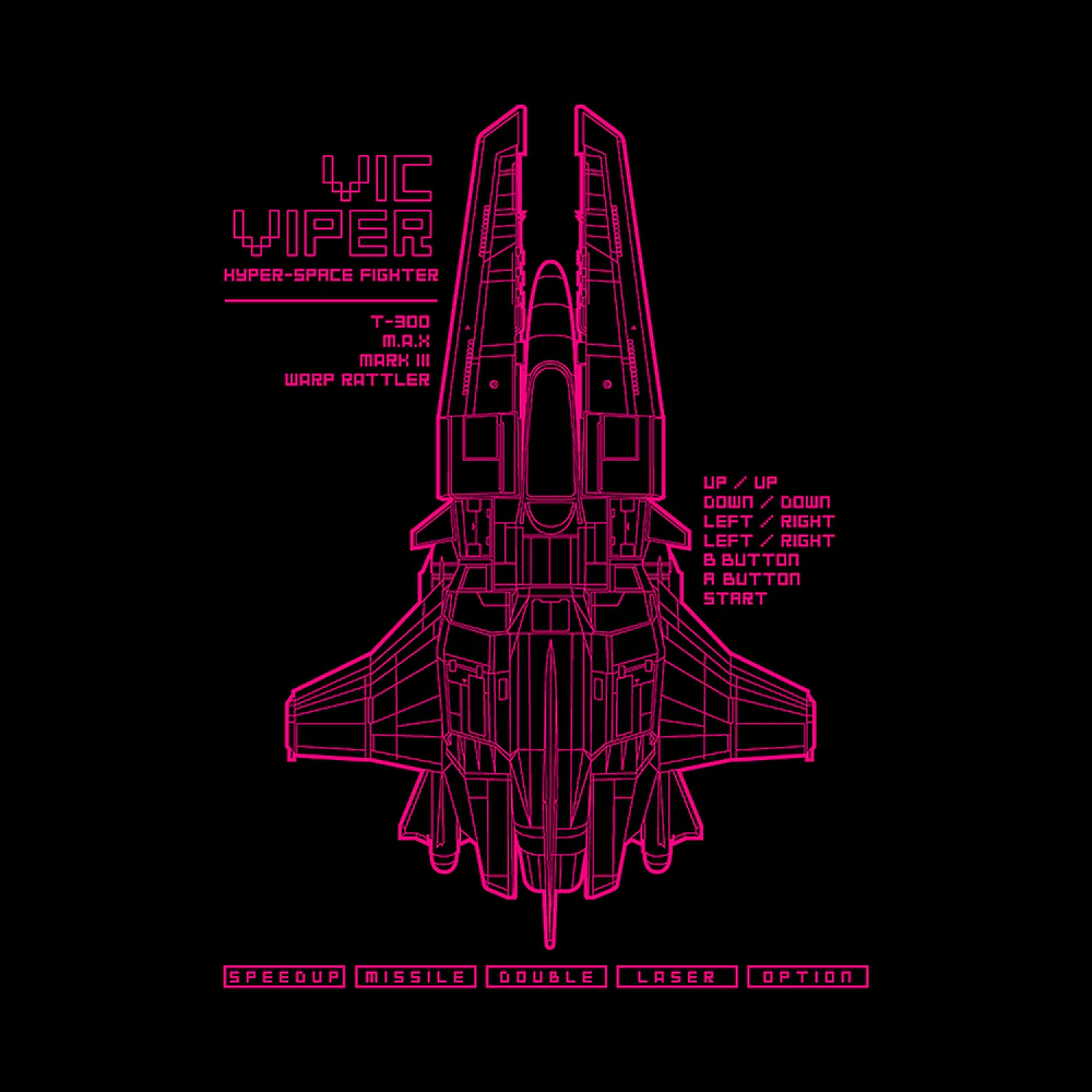 Vic Viper T-shirt - Image 2
