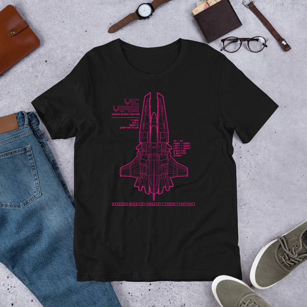 Vic Viper T-shirt - Image 3