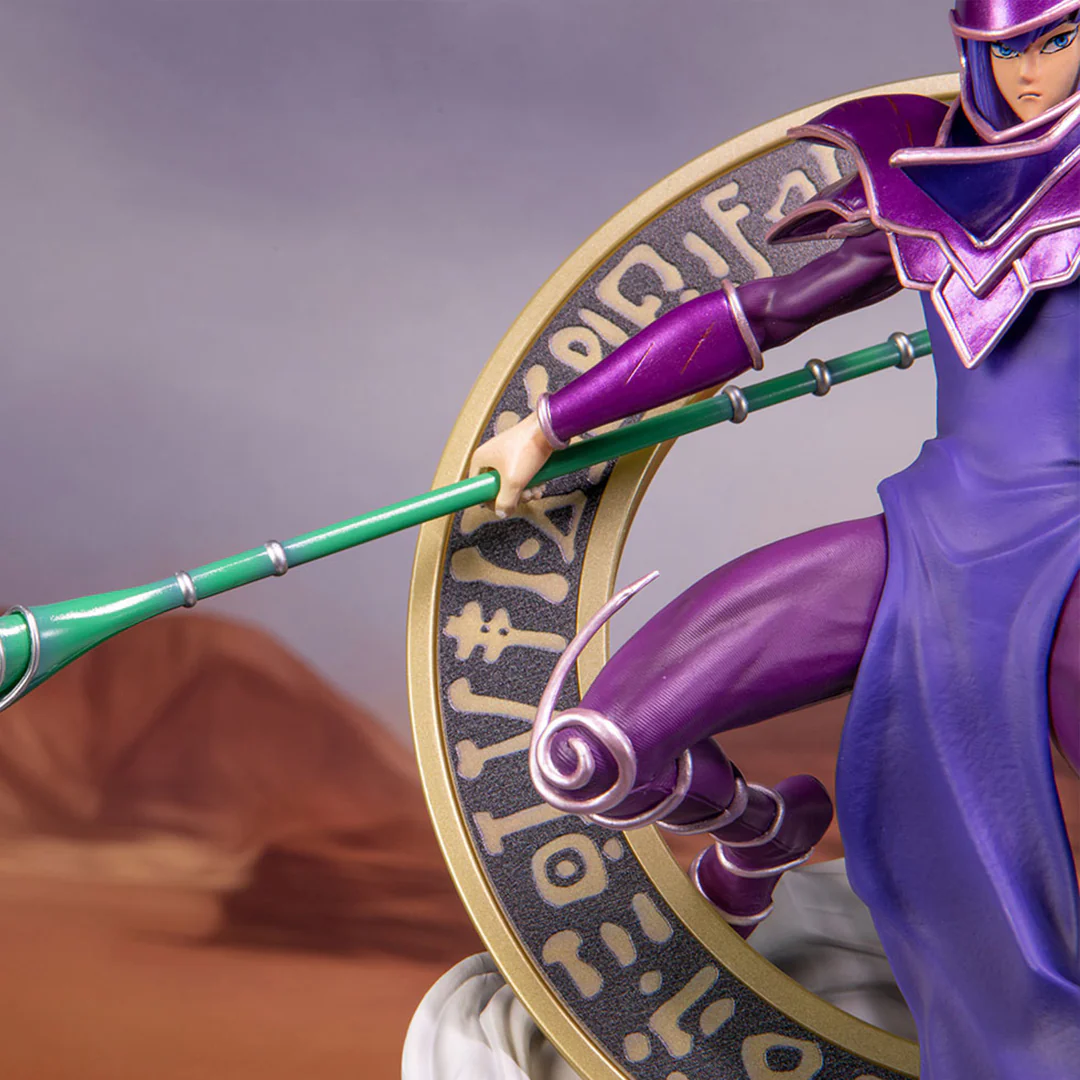 Yu-Gi-Oh! Dark Magician PVC Figure (Purple Variant) - Standard Edition - Image 9