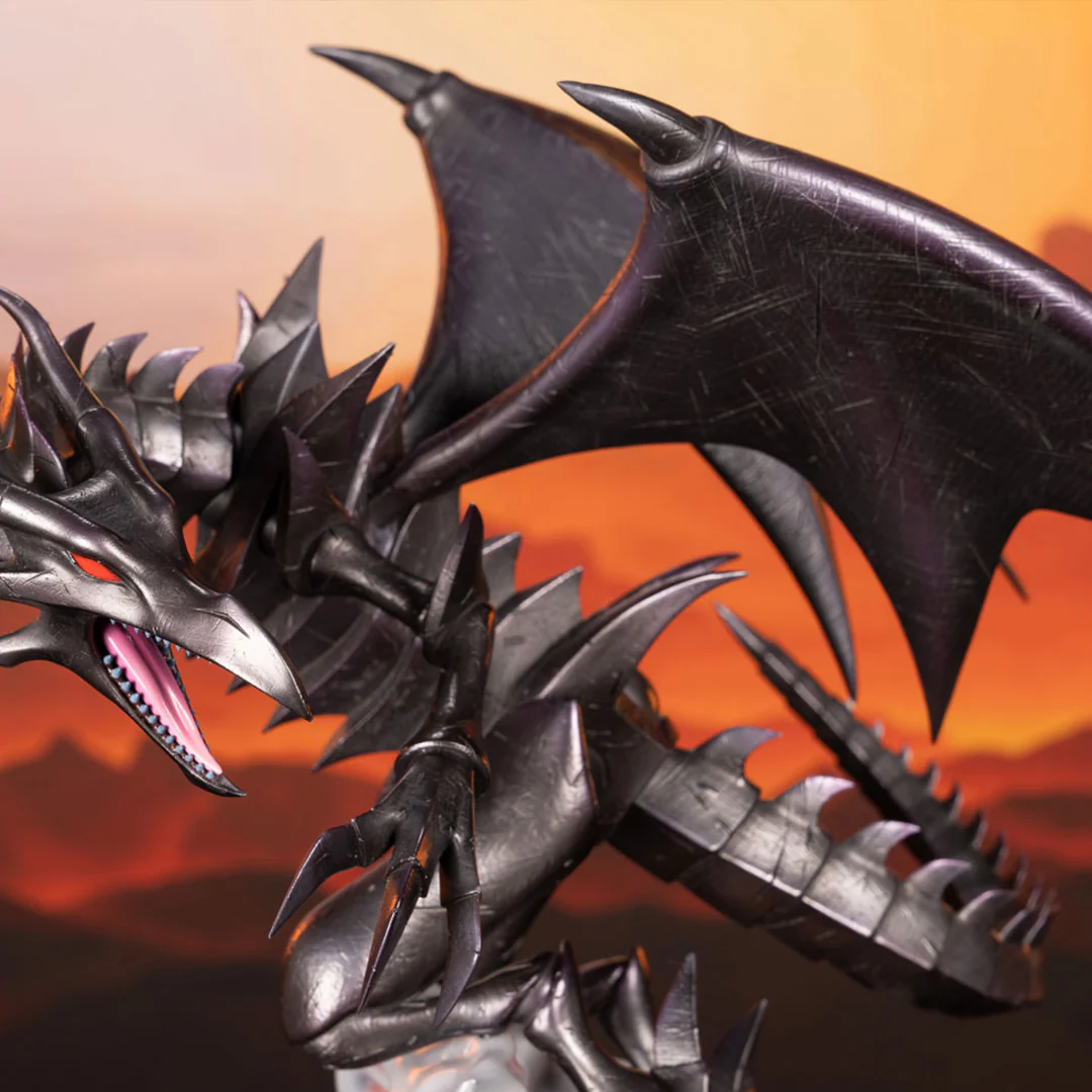 Yu-Gi-Oh! Red-Eyes B. Dragon (Black Variant) PVC Statue - Standard Edition - Image 10