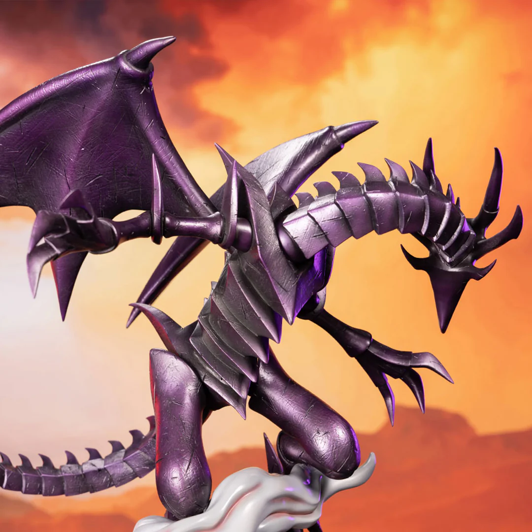 Yu-Gi-Oh! Red-Eyes B. Dragon (Purple Variant) PVC Statue - Standard Edition - Image 12