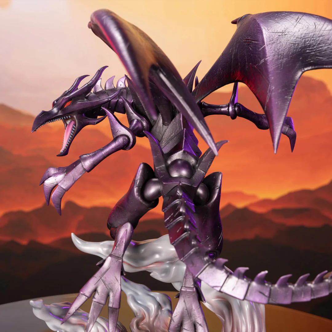 Yu-Gi-Oh! Red-Eyes B. Dragon (Purple Variant) PVC Statue - Standard Edition - Image 13
