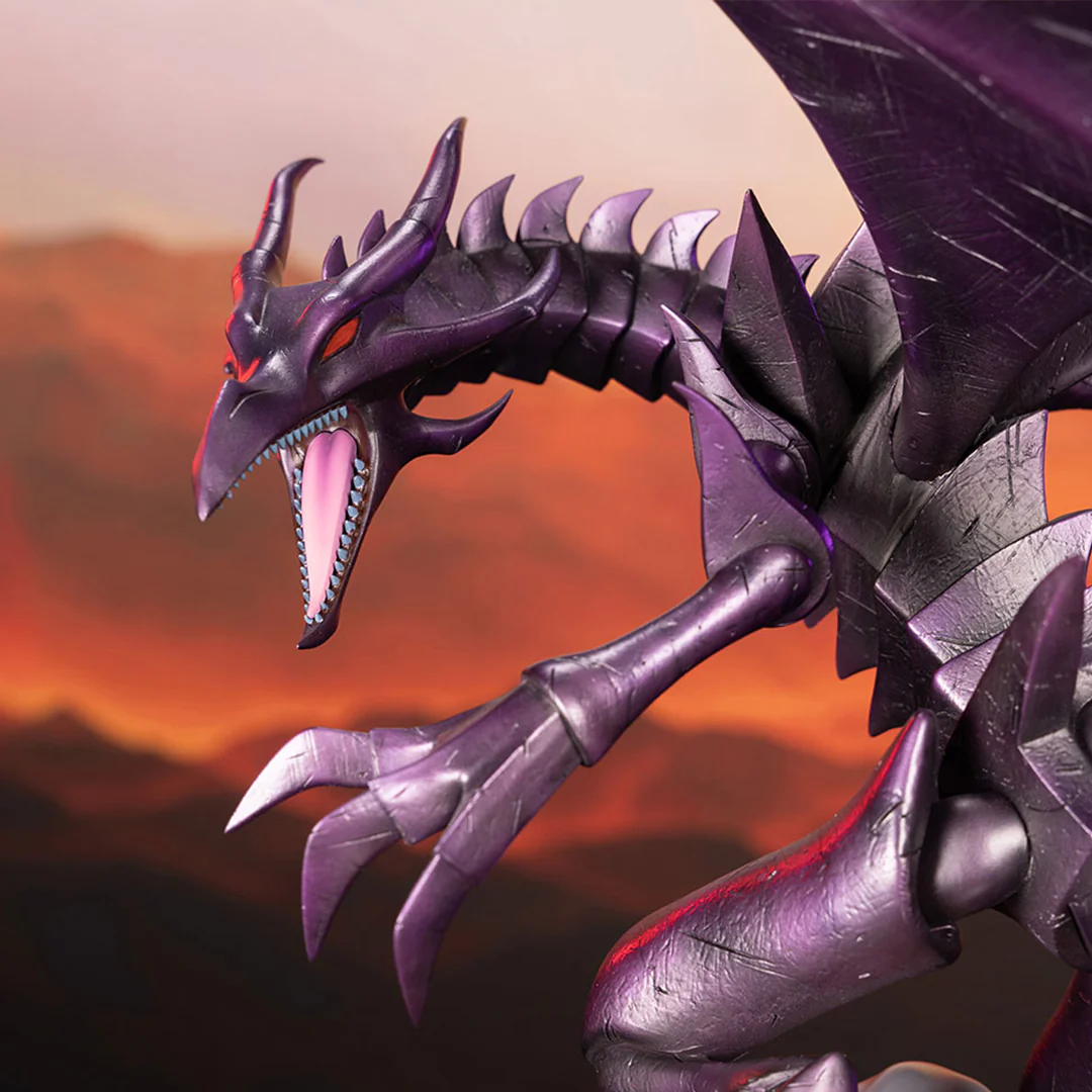 Yu-Gi-Oh! Red-Eyes B. Dragon (Purple Variant) PVC Statue - Standard Edition - Image 14